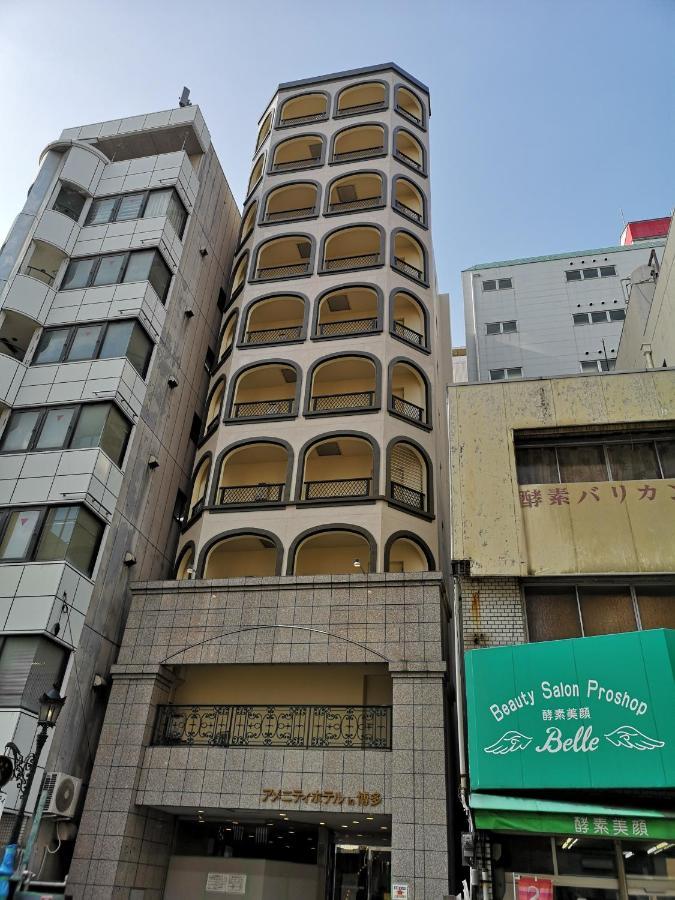 Amenity Hotel In Hakata Fukuoka  Bagian luar foto
